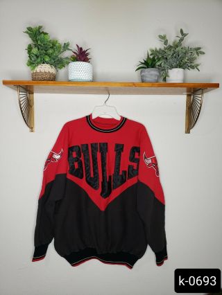 Legends Athletic Sweatshirt,  Chicago Bulls,  Made In The Usa,  Mens Xxl, .
