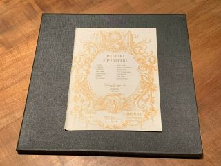 Bellini Puritani Maria Callas Estro Armonico Rare Opera Editions 3lp Box