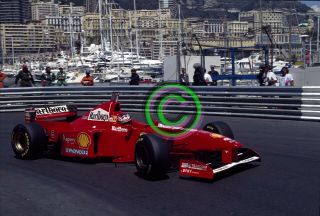 35mm Slide F1 - Michael Schumacher - Ferrari Wins 1997 Monaco Formula 1