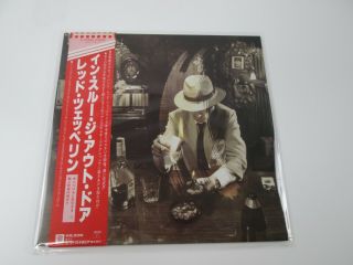 Led Zeppelin In Through The Out Door P - 10726n With Obi Japan Vinyl Lp