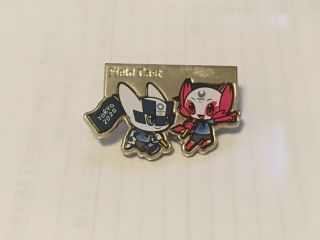 2020 Tokyo Olympic Pin Badge Volunteer Cast Silver Pins