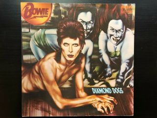 David Bowie " Diamond Dogs " Australian Pressing Rca Label G/f Cover Vg,  / Ex Con