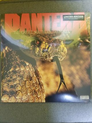 Pantera Great Southern Trendkill Sandblasted Orange Limited Vinyl