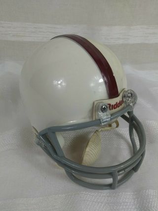 Vintage Mississippi State Old Style Riddell Mini Helmet White Maroon Number Msu