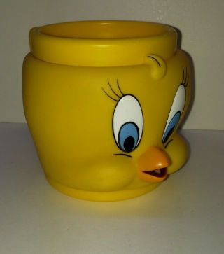 1994 Kfc Promo Looney Tunes Tweety Bird Plastic Coffee Mug