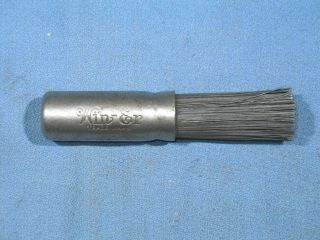 Antique Win - Er Trade Mark Cylindrical Applicator Wire Brush Pat Sept 26 1916