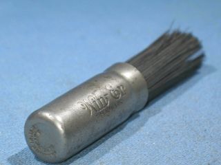 Antique Win - Er Trade Mark Cylindrical Applicator Wire Brush Pat Sept 26 1916 2