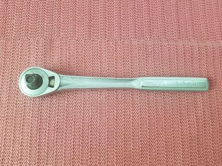 Vintage Craftsman 1/2 " Drive,  Quick Release,  Ratchet V - 44975 Made In The Usa