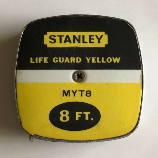 Vintage Stanley Life Guard Yellow Myt8 8 