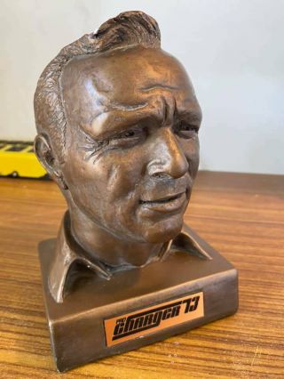 Arnold Palmer - Vintage Bronze Colored Head / Bust