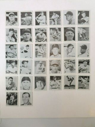 1977 / 1947 Bowman " Never Issued " Baseball Cards / Numbers 50 - 81 Mlb Baseball