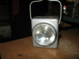 Vintage Delta Electric Company Small Metal Lantern Flashlight 2 " D " Cell