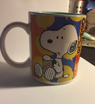 Peanuts Snoopy " Great Joys Of Life " Gibson 15 Oz Coffee Mug