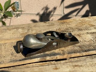 Vintage Millers Falls No.  206b Low Angle Block Plane,  All Steel 6 - 1/4  Long
