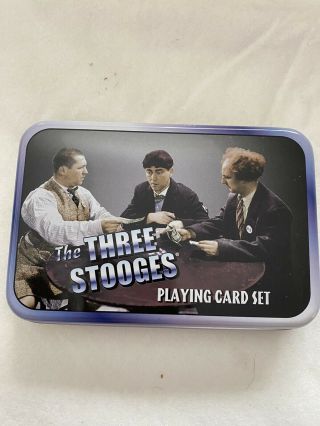 Three Stooges Playing Cards