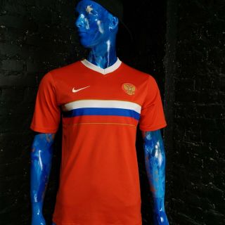 Russia Jersey Away Football Shirt 2008 - 2009 Nike 258937 - 673 Mens Size M