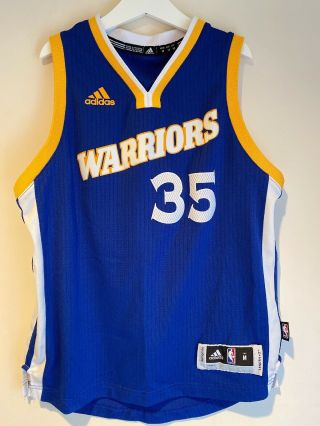 Kevin Durant Golden State Warriors Youth Jersey Adidas Authentics Rev30 Swingman