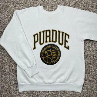 Vintage 80s Purdue University Boilermakers Crewneck Sweatshirt Size S Adult