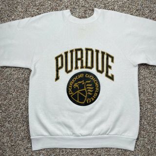 Vintage 80s Purdue University Boilermakers crewneck sweatshirt size S adult 2