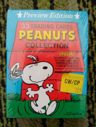 Vintage Peanuts Trading Card Set Snoopy,  Possible Schultz Autograph