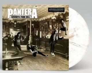 Pantera ‘cowboys From Hell’ White & Whiskey Brown Vinyl Limited Ed.  Still