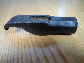 Antique Vintage Hand Forged Blacksmith Made Claw Hammer Head