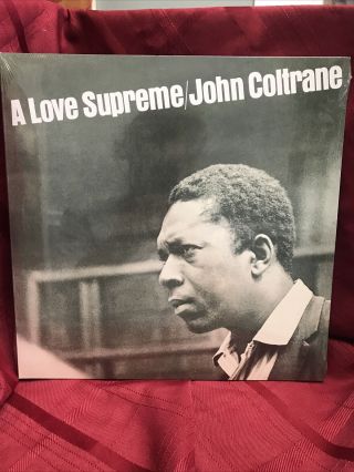 John Coltrane A Love Supreme 12 " Lp Vinyl Reissue Elvin Jones Mcoy T