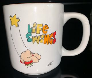 Ziggy Coffee Mug Life Swings Stoneware Mug 1970 