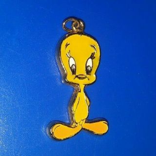 1993 Warner Brothers Looney Tunes Tweety Bird Collectible Pendant Charm Rare A