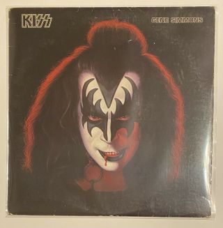 Kiss Gene Simmons 1978 Lp Vinyl