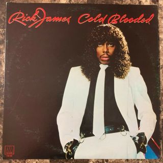 Rick James - Cold Blooded - Rare 1983 Promo Mexican 12 " Maxi Single Red Wax Funk