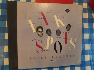 Ink Spots 78 Rpm 4 X Shellac 10 " Record Set A - 477 1946 Decca Records