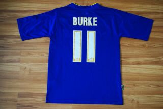Fc Cardiff City Football Shirt 2010/2011 Home Jersey Chris Burke Size Men Medium