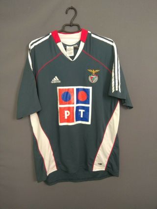 Benfica Jersey 2005 2006 Away Size Xl Shirt Soccer Football Adidas Ig93