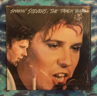 Shakin Stevens Lp The Track Years Avi Records Shrinkwrap (1984)