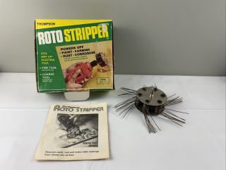 Vintage Thompson Roto Stripper Fine Tool