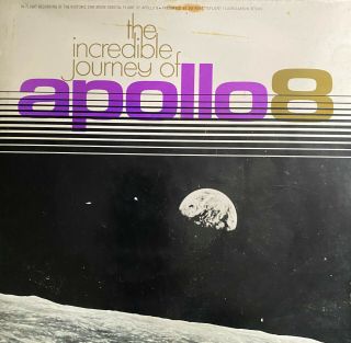 Ultra Rare 7 Inch The Incredible Journey Of Apollo 8 Og Us Dupont Teflon 1968