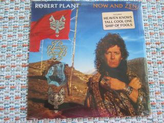 Led Zeppelin Robert Plant Factory Vinyl Lp Hyp Sticker Now And Zen