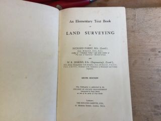 Land Surveying By Richard Parry