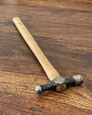 Vintage Stanley ‘bp4’ 4oz Ball Pein Hammer; Lightly Restored