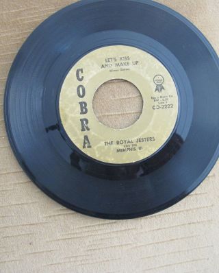 Rare Doo Wop 45 The Royal Jesters I Want To Be Loved On Cobra Vg,