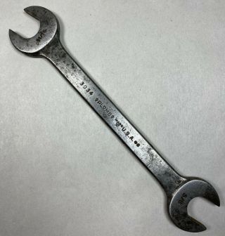 Vintage Plomb Tools No.  3034 11/16 " X 5/8 " Open - End Wrench Usa Plvmb Tools