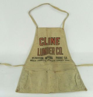 Vintage Cline Lumber Co.  Carpenter 
