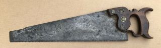S.  Biggin & Sons Sheffield,  England Panel Saw 17 " 10 Ppi Blade Ca 1800 