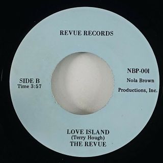 Revue " Love Island " Unknown Modern Soul Disco Aor 45 Revue Hear
