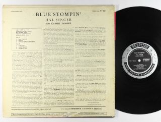 Hal Singer - Blue Stompin ' LP - Prestige - PRST 7153 Stereo DG RVG 2