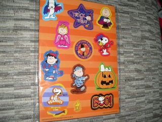 Nip Halloween Peanuts Great Pumpkin Patch Snoopy Linus Lucy Charlie 12 Magnets