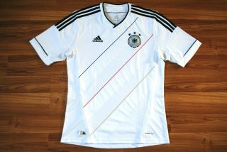 Size M Germany National Team 2012/2013/2014 Home Football Shirt Jersey Trikot