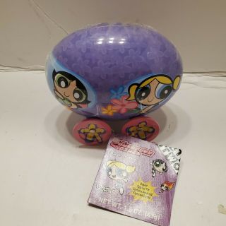 Powerpuff Girls Collectable Egg Car Tin Candy Cartoon Network