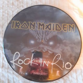 Iron Maiden Rock In Rio Picture Disc Vinyl Lp Record